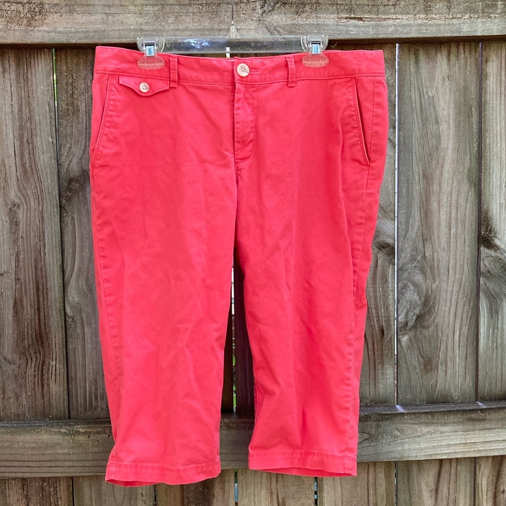 Dockers cotton orange Capri pants